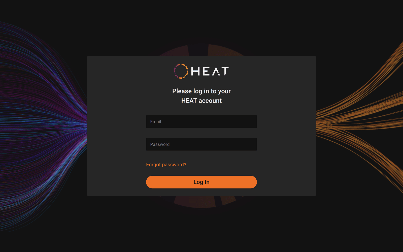 The sign-in page